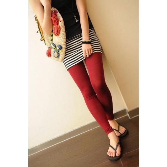 🐻現貨 莫代爾長褲大碼尺寸9分褲 長褲 內搭褲 居家褲 韻律褲 外出褲 大人 打底褲-細節圖5