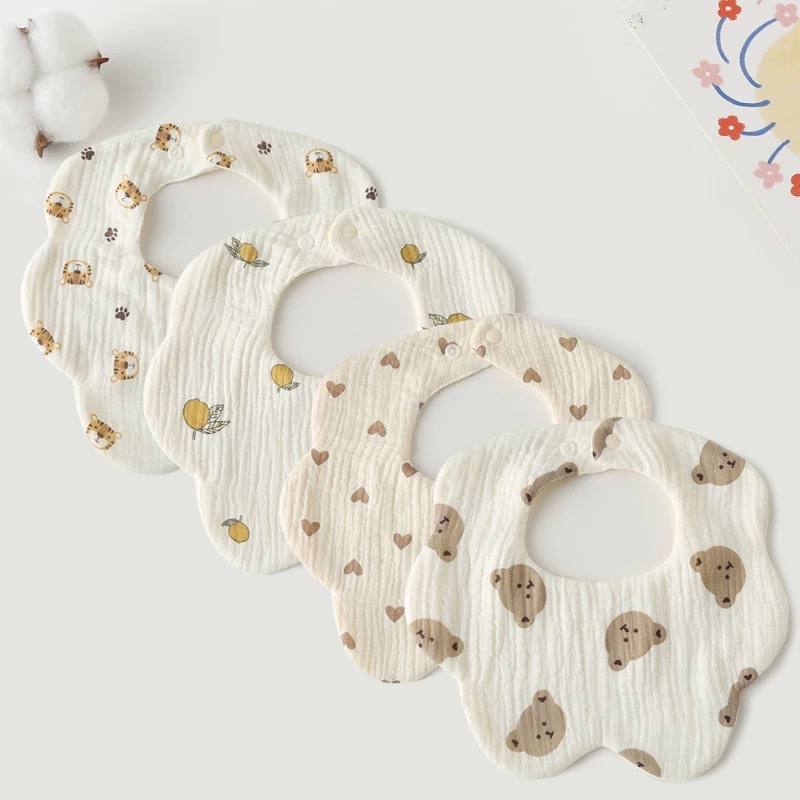 花瓣形寶寶圍兜兜🌸-細節圖2