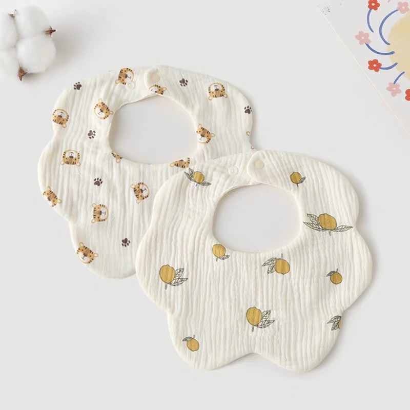 花瓣形寶寶圍兜兜🌸-細節圖3