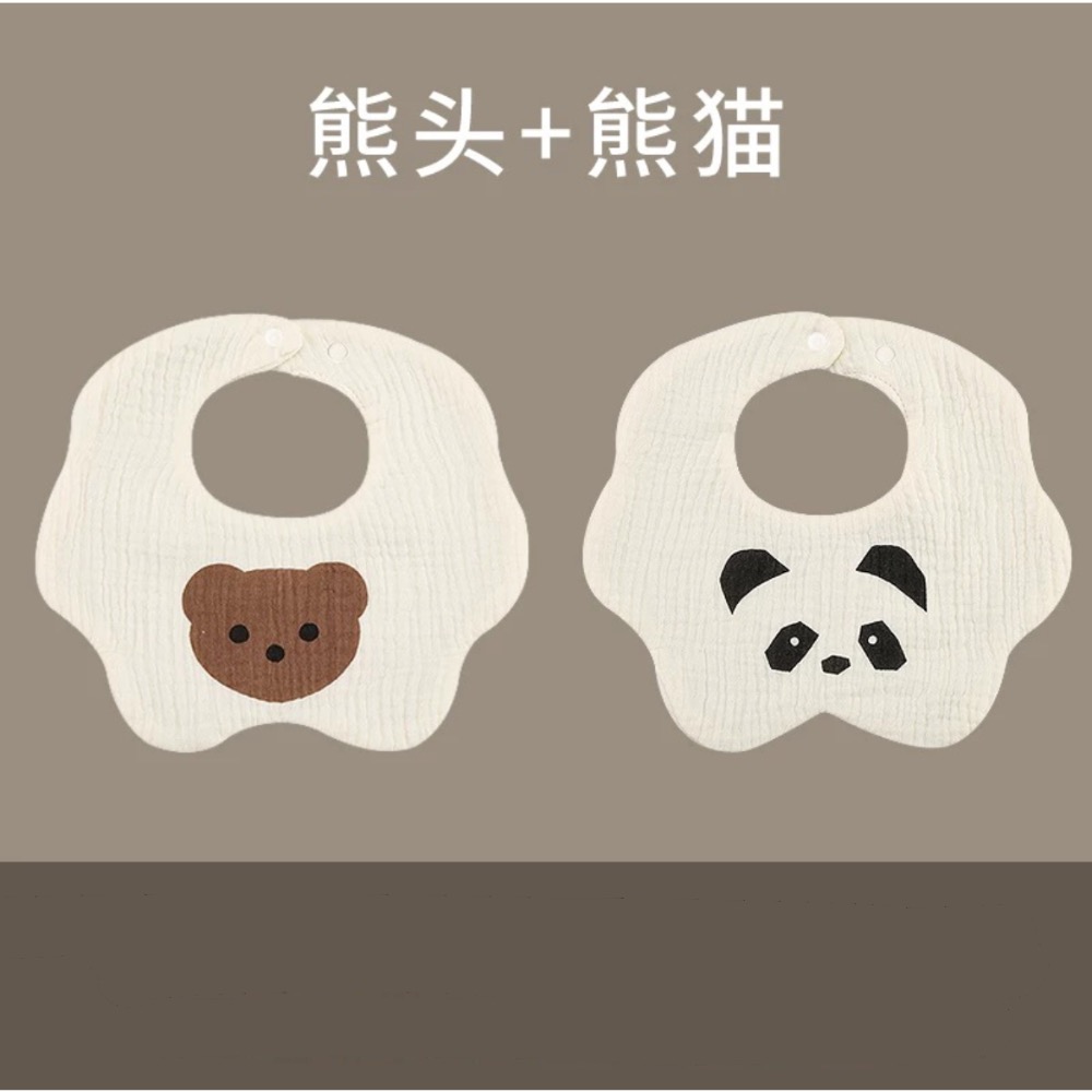 花瓣形寶寶圍兜兜🌸-細節圖4