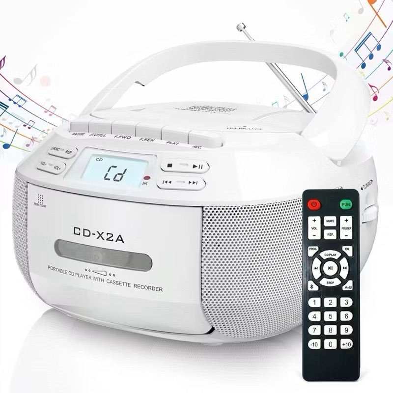 Coral  CD-9900 8800 全功能手提音響 CD播放器 卡帶 AM FM電台 USB SD卡 遙控器-細節圖6