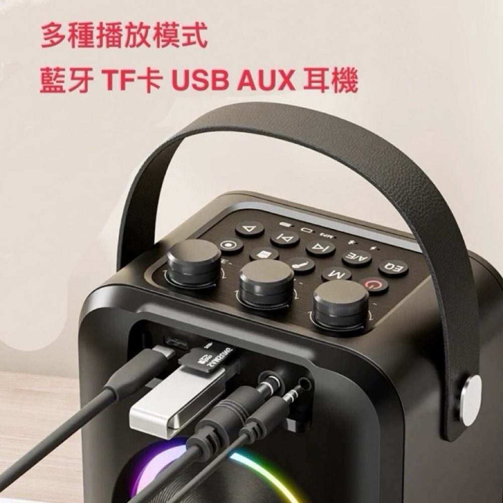 SANSUI 山水 T91 附遙控器 易携式手提K歌音箱 KTV 卡拉ok-細節圖2