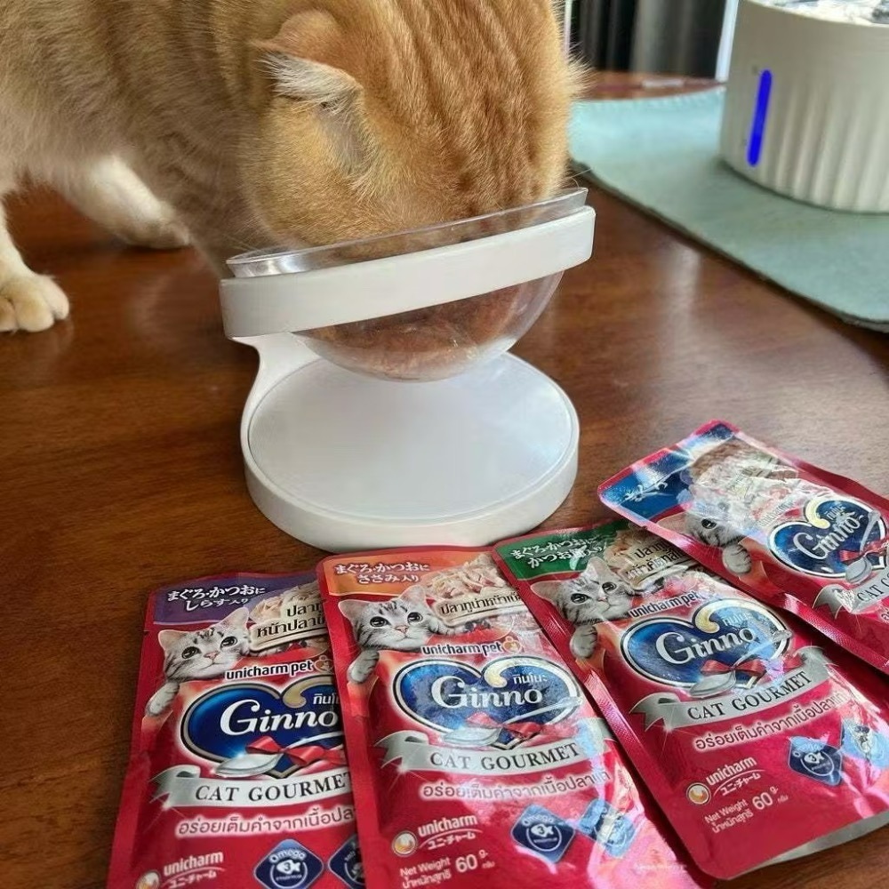 ￼現貨秒出🔥2026長效期🧡銀湯匙餐包🧡日本 Unicharm 嬌聯 銀湯匙 餐包 軟包 湯包 貓餐包 貓咪餐包-細節圖3