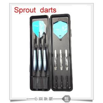 Sprout darts 18g淺藍前重心銅鏢 (小豆芽飛鏢網#20741)