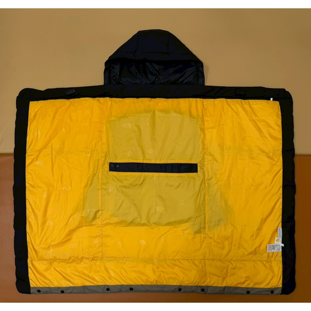 The North Face 嬰幼兒 萬用毯 保暖毯 黑 棕 NNB72202-細節圖2