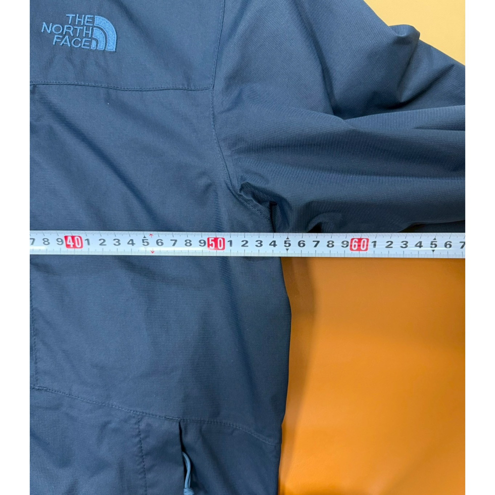 The North Face 男版 M號 三合一 搖粒絨 內裡 藍 DRYVENT 外套 NP51807Z-細節圖6