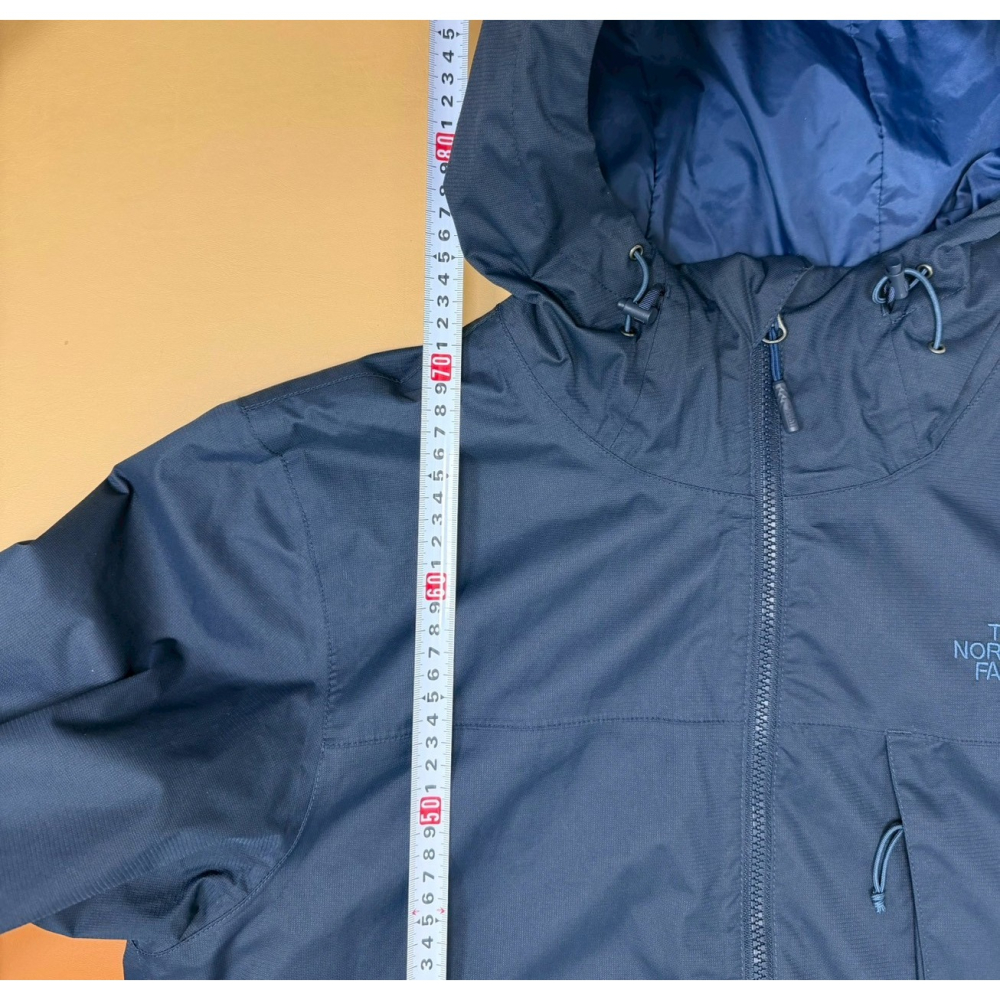 The North Face 男版 M號 三合一 搖粒絨 內裡 藍 DRYVENT 外套 NP51807Z-細節圖7