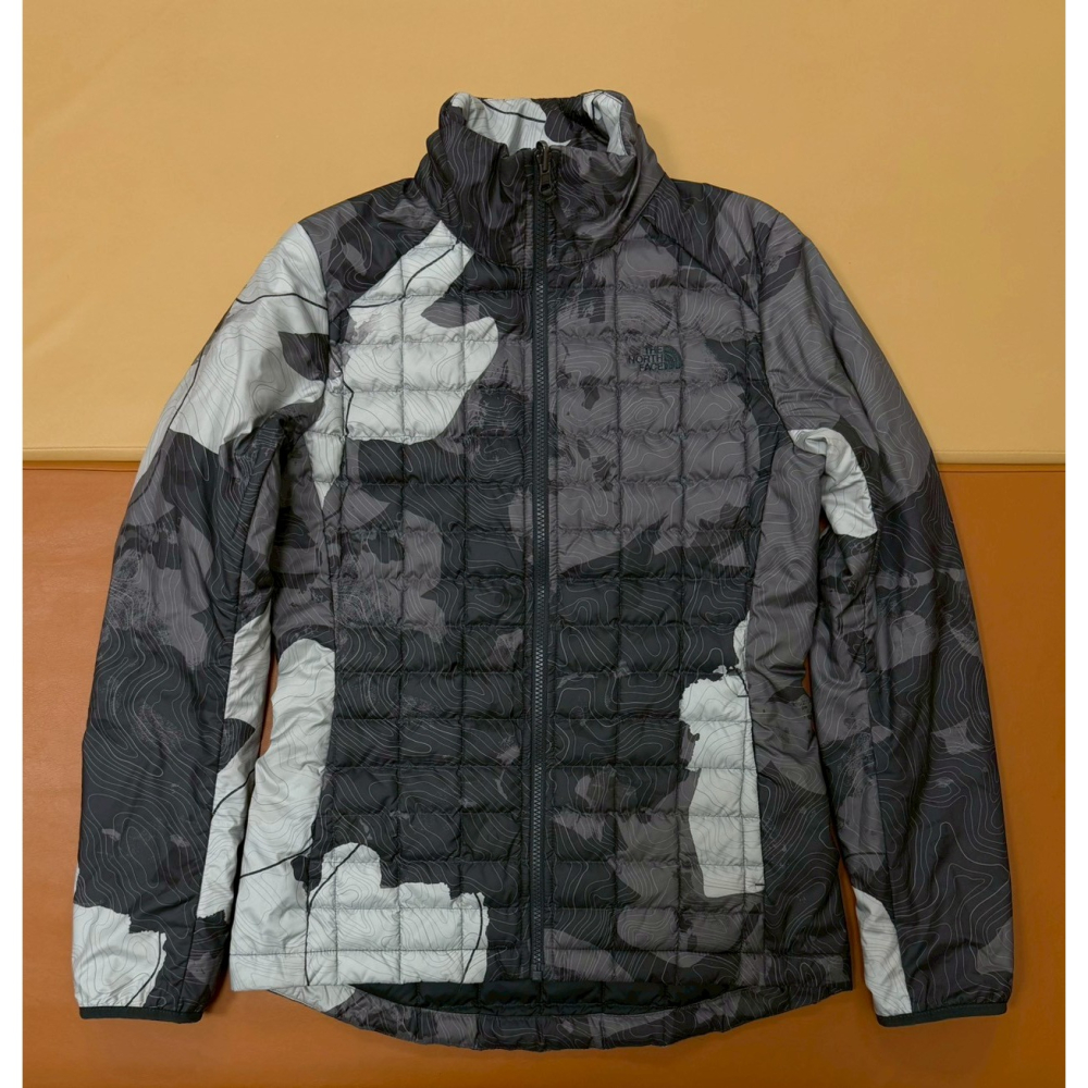 The North Face 女版 S號 三合一 灰 羽絨 腋下通風拉鍊 眼鏡布 外套 NF0A3LZS-細節圖2