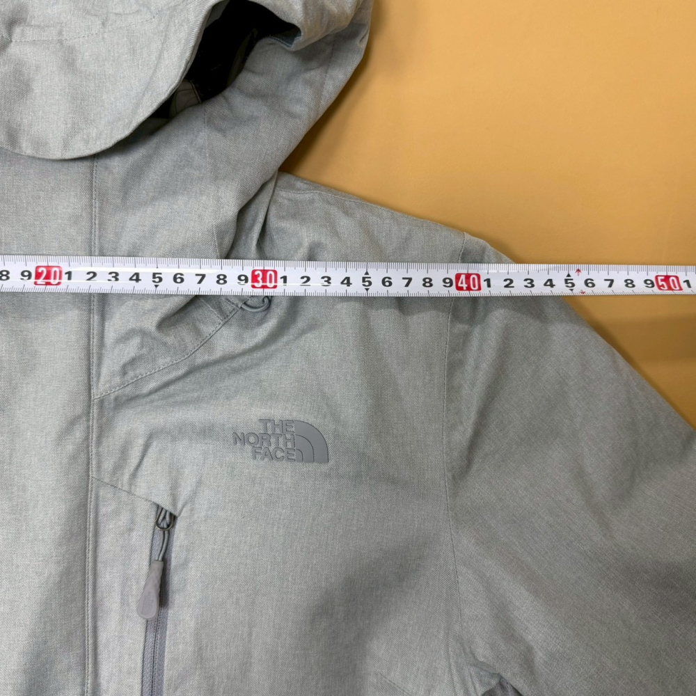 The North Face 女版 S號 三合一 灰 羽絨 腋下通風拉鍊 眼鏡布 外套 NF0A3LZS-細節圖6