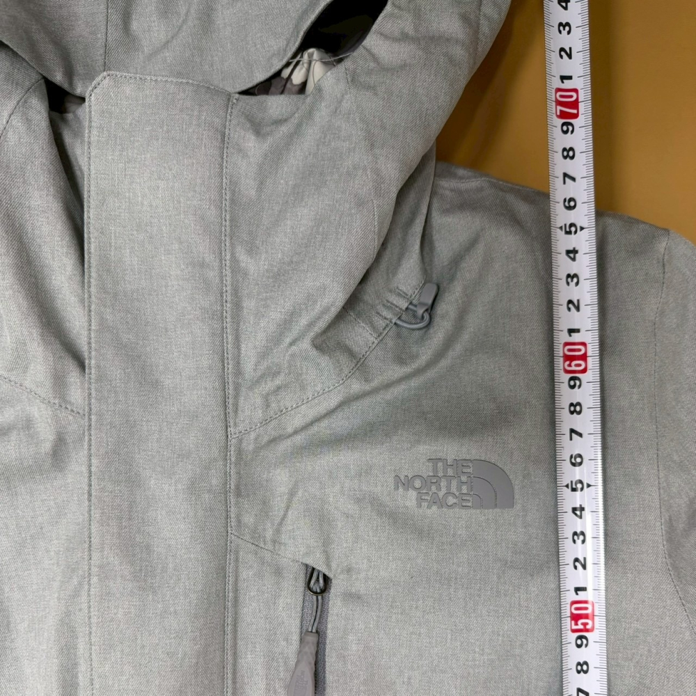 The North Face 女版 S號 三合一 灰 羽絨 腋下通風拉鍊 眼鏡布 外套 NF0A3LZS-細節圖8