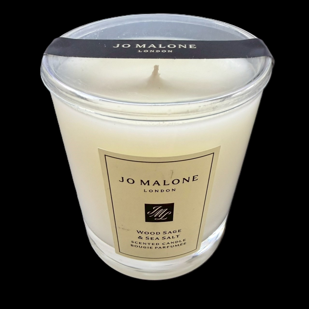 Jo Malone  鼠尾草 海鹽 65g 4.78cm Wood Sage & Sea Salt 香氛 蠟燭-細節圖2