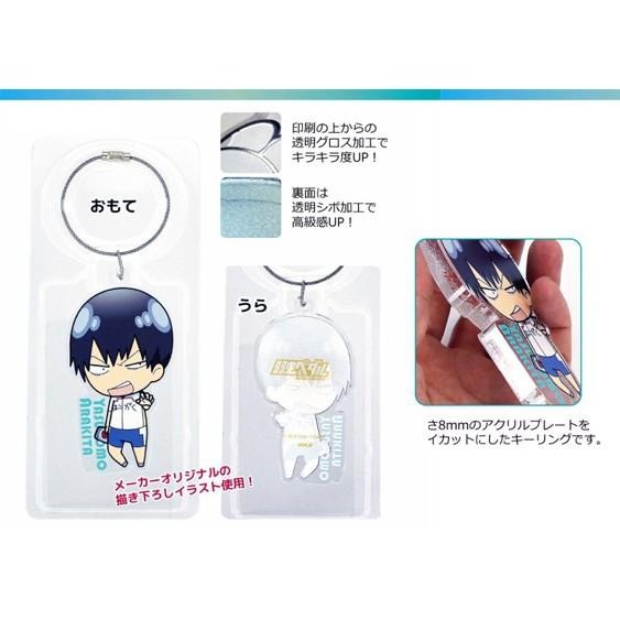 【AGS日本代購】台灣出貨現貨　飆速宅男　荒北靖友 款　大尺寸厚寬 壓克力吊飾 鑰匙掛飾-細節圖2
