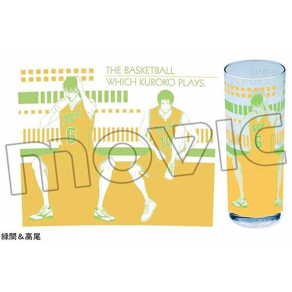 【AGS日本代購】台灣出貨現貨  黑子的籃球　綠間真太郎&高尾和成  款　玻璃杯 杯子 影子籃球員-細節圖2