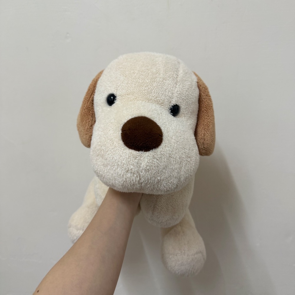 【魔法找回憶】G48箱 大隻 大鼻子狗狗 娃娃 玩偶 沙包 顆粒 早期 復古 小狗 趴趴狗 童趣 安撫娃娃-細節圖2