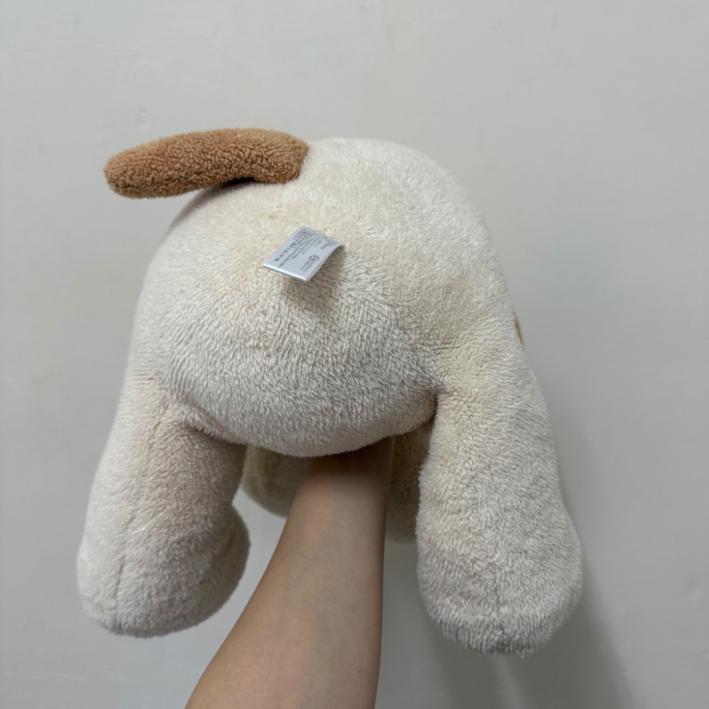 【魔法找回憶】G48箱 大隻 大鼻子狗狗 娃娃 玩偶 沙包 顆粒 早期 復古 小狗 趴趴狗 童趣 安撫娃娃-細節圖4