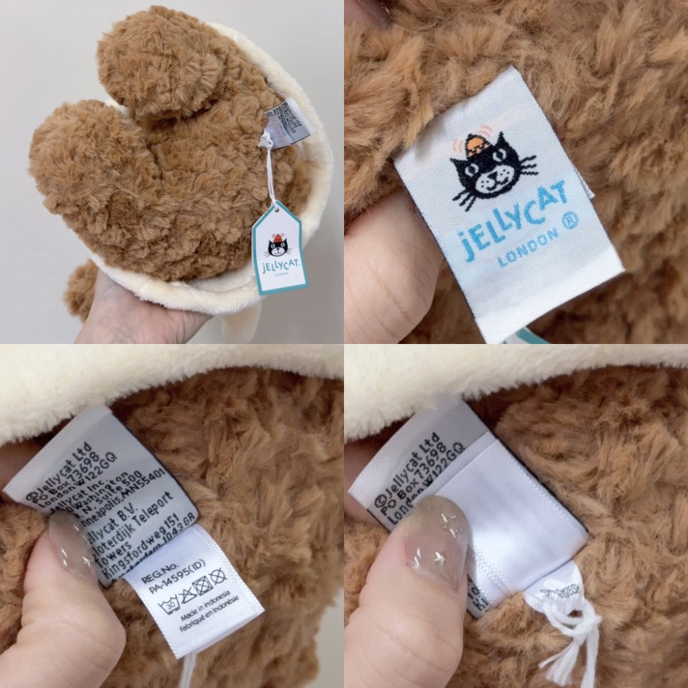 【魔法找回憶】G48箱 jellycat 巴塞羅納熊 小熊 泰迪熊 娃娃 玩偶 可愛-細節圖7