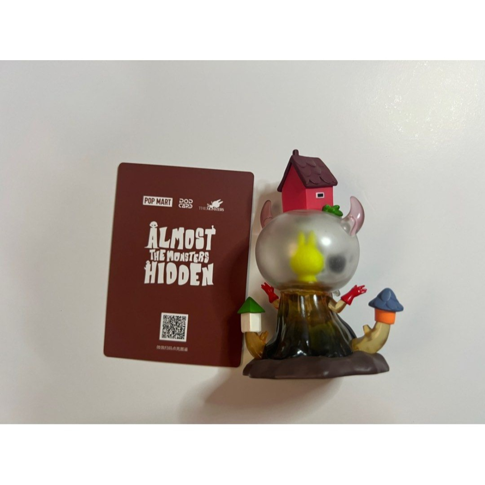 Pop Mart 泡泡瑪特盲盒- Labubu 精靈動物系列 (袋鼠) 看不見我系列 -怪誕樹屋 無人區域 奇妙實驗-細節圖5