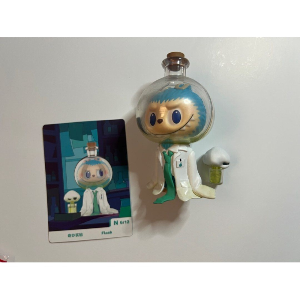 Pop Mart 泡泡瑪特盲盒- Labubu 精靈動物系列 (袋鼠) 看不見我系列 -怪誕樹屋 無人區域 奇妙實驗-細節圖9