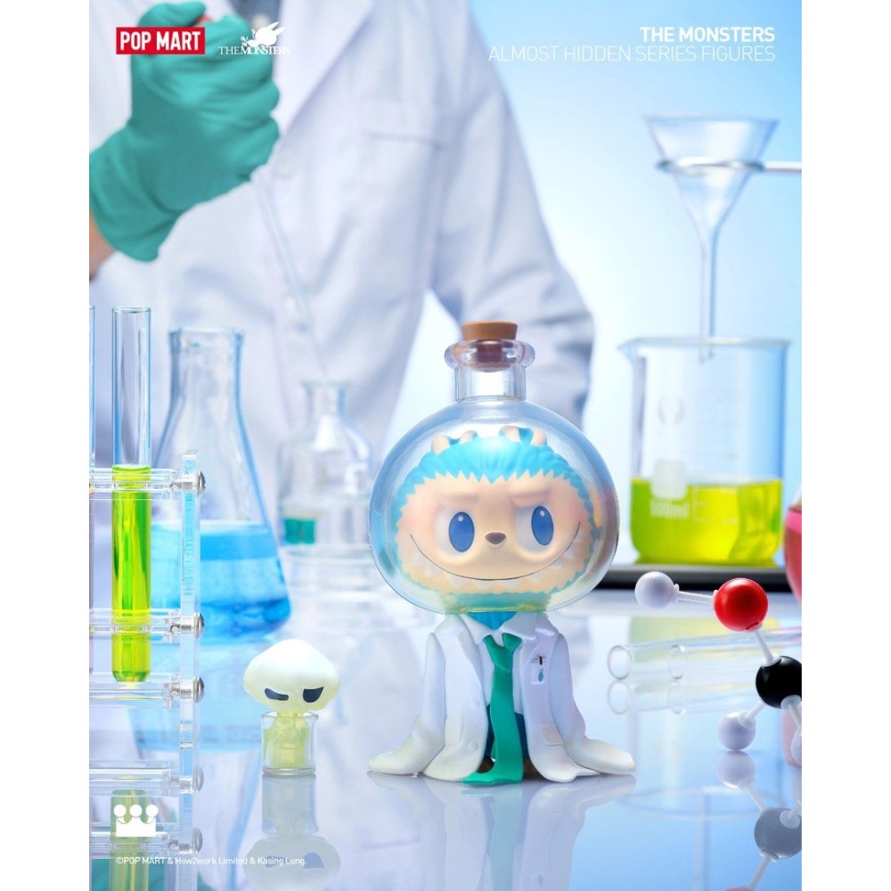 Pop Mart 泡泡瑪特盲盒- Labubu 精靈動物系列 (袋鼠) 看不見我系列 -怪誕樹屋 無人區域 奇妙實驗-規格圖10