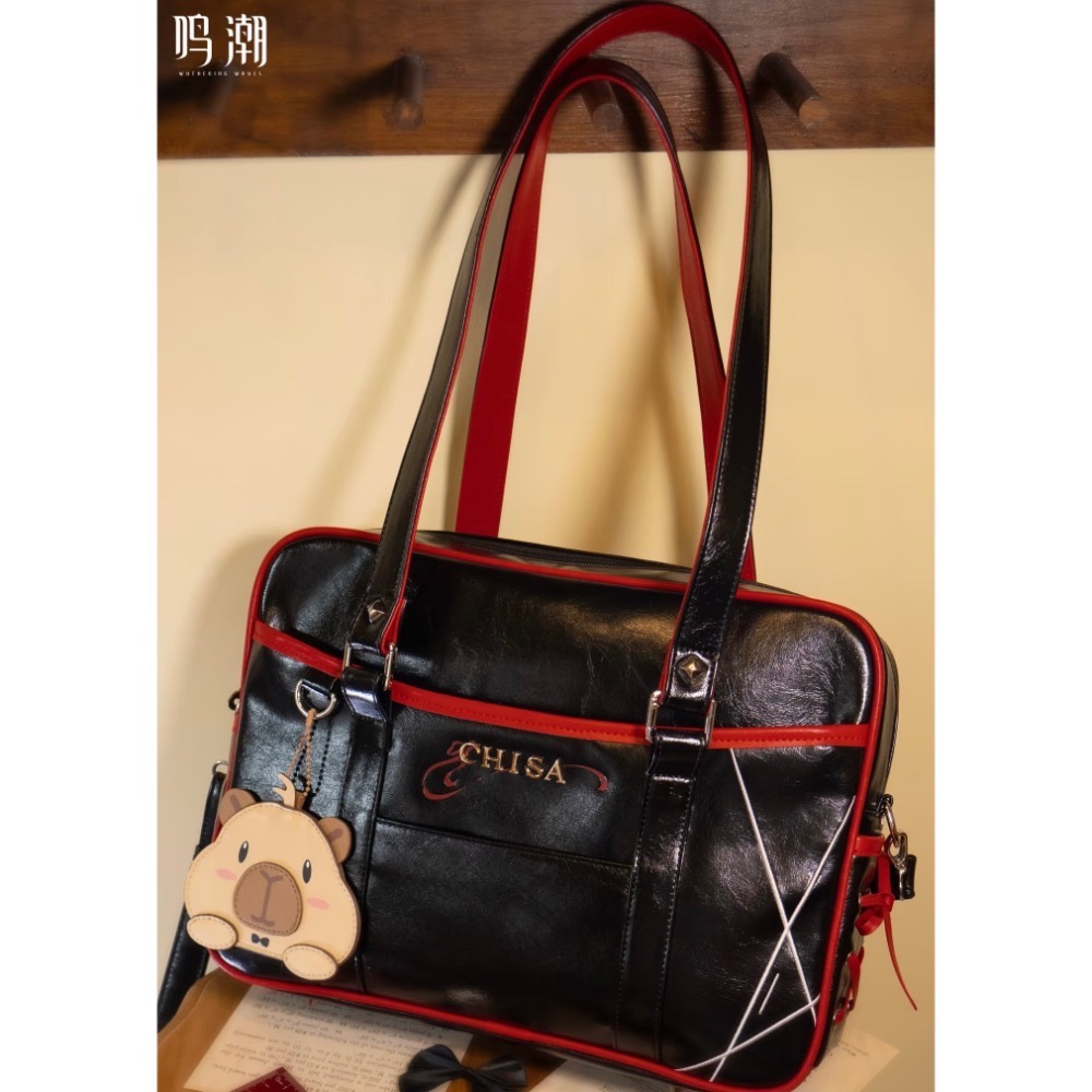 【預購】鳴潮 千咲 制服包  含波仔卡套+特典學生證 包包-細節圖4