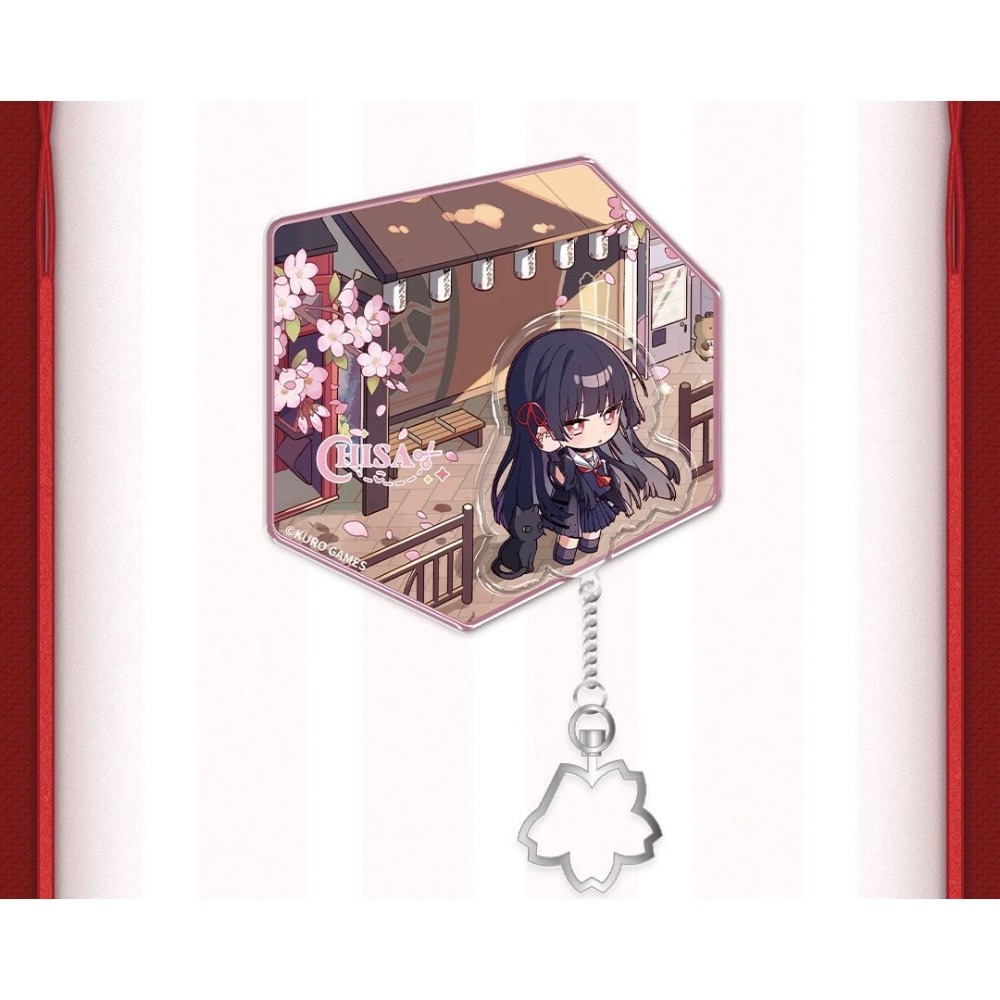 【預購】鳴潮 Q壓克力冰箱貼 千咲  周邊-規格圖1