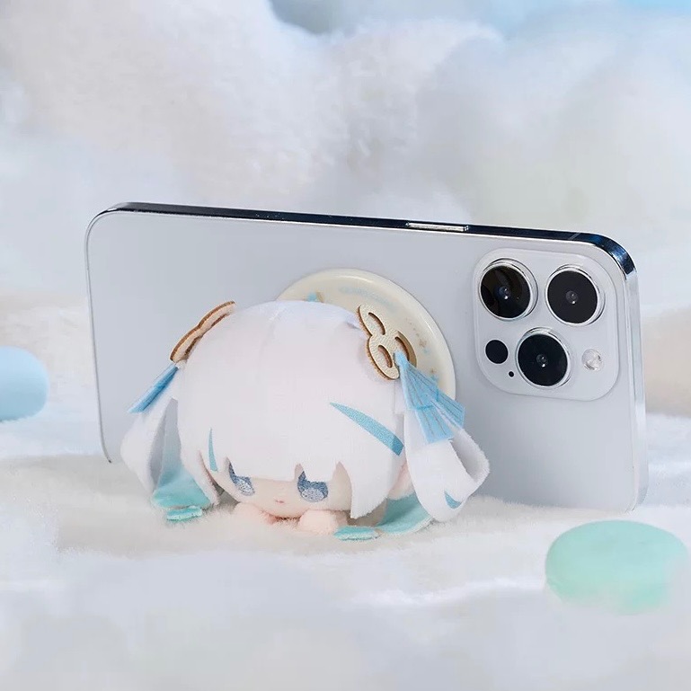 【預購】鳴潮 毛絨 磁吸 手機支架  長離 今汐 椿 守岸-細節圖4