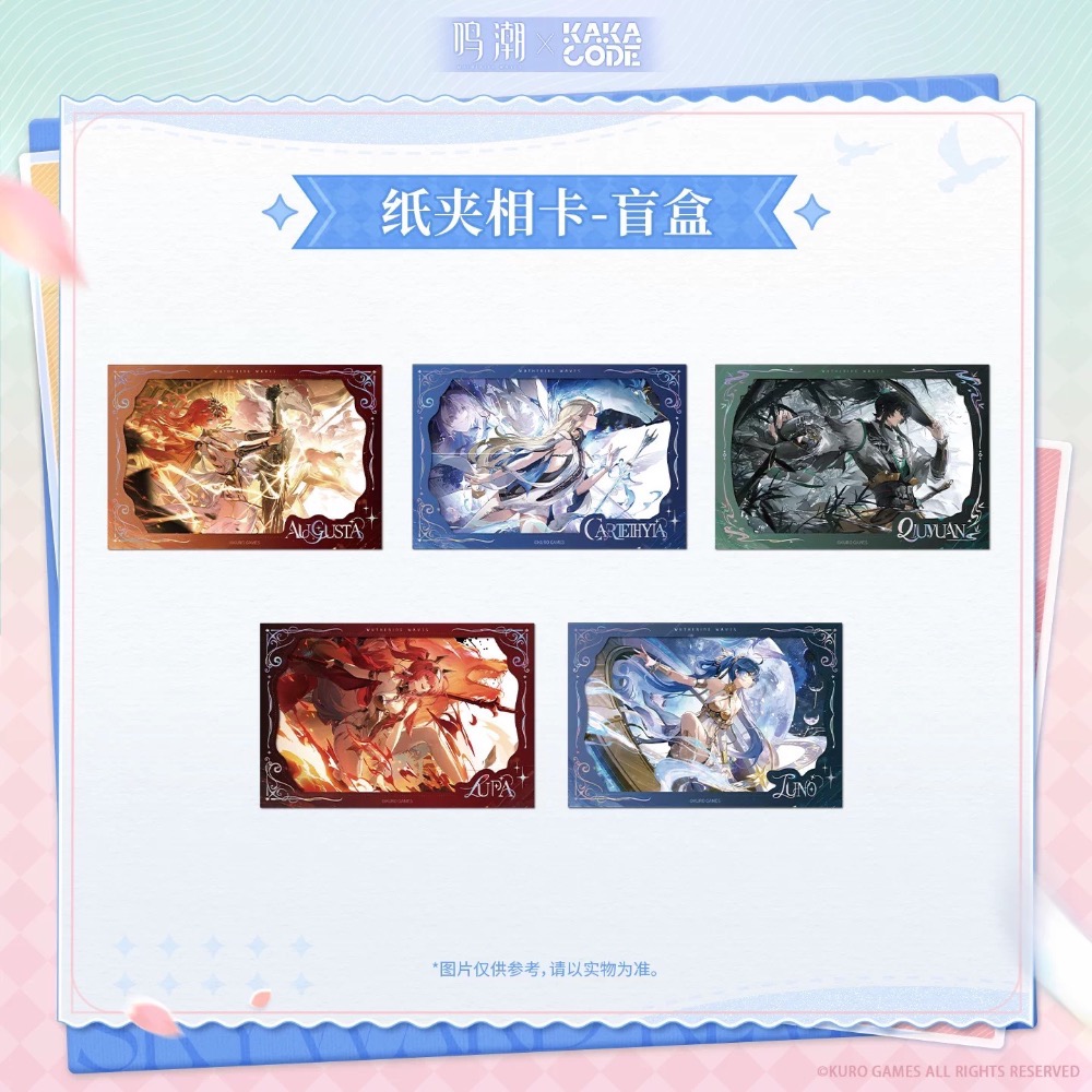 共鳴者紙夾相卡 盲抽