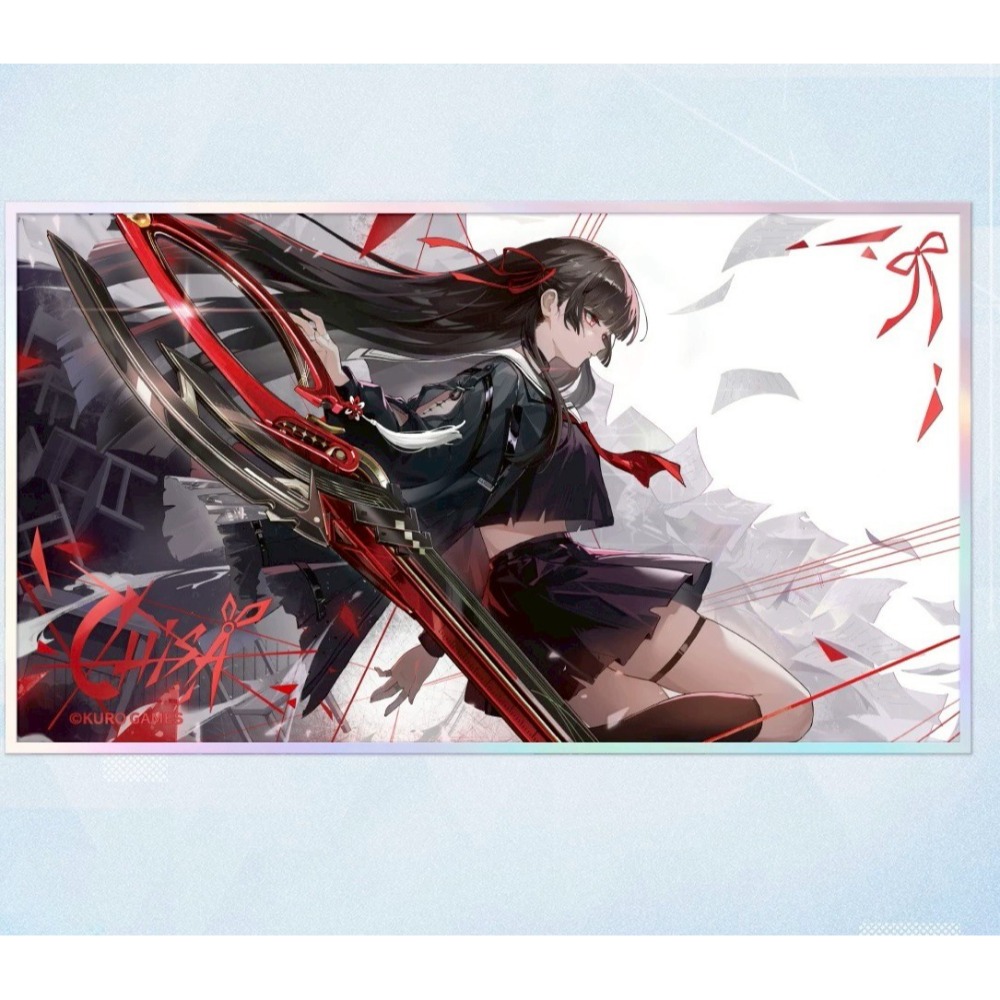 【預購】鳴潮官方周邊 壓克力色紙 千咲 莫寧 琳奈 愛彌斯 陸赫斯 鳴潮 周邊-規格圖2