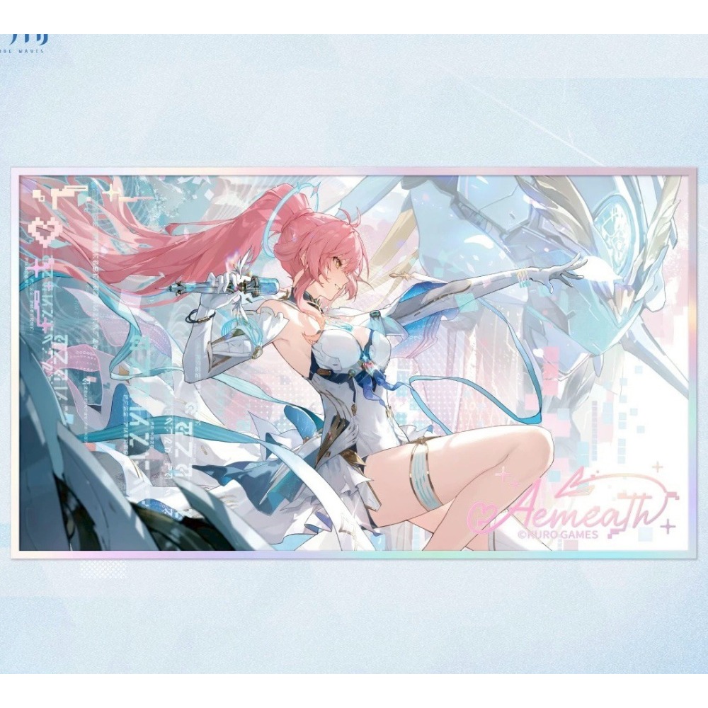 【預購】鳴潮官方周邊 壓克力色紙 千咲 莫寧 琳奈 愛彌斯 陸赫斯 鳴潮 周邊-規格圖2