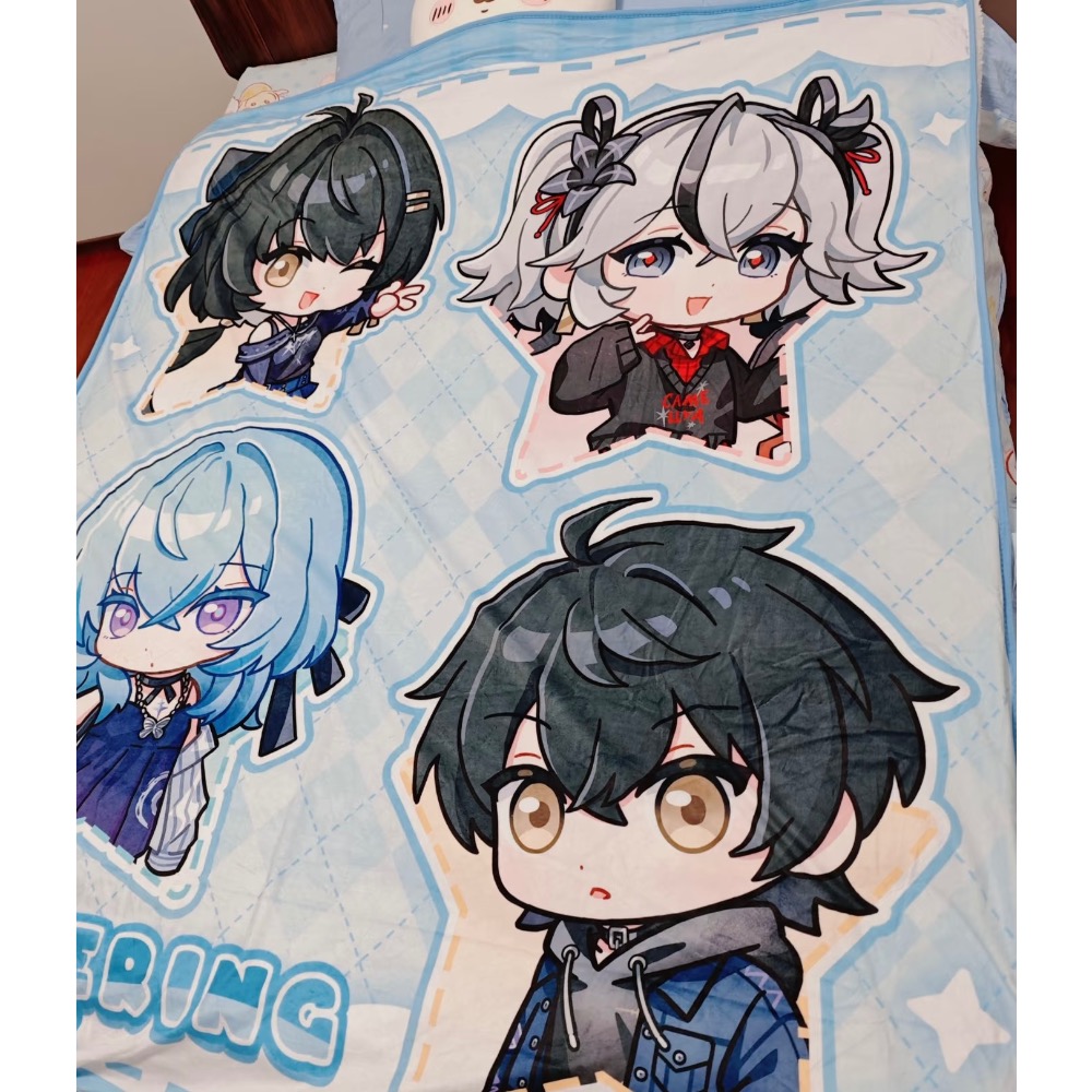 【預購 聯名】鳴潮官方周邊 烏丸屋 椿 守岸人 男漂 女漂 立牌 徽章 抱枕 聯動 鳴潮 周邊-細節圖7