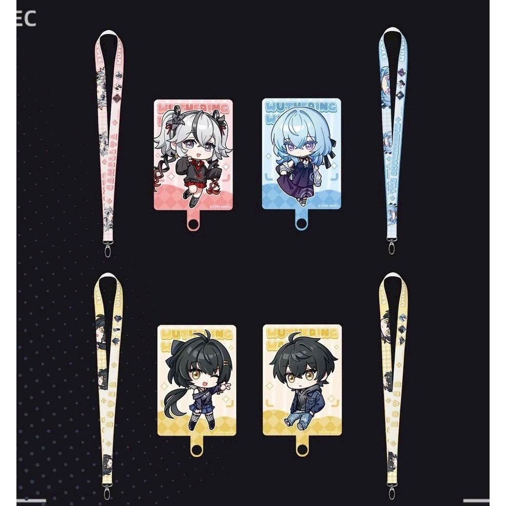 【預購 聯名】鳴潮官方周邊 烏丸屋 椿 守岸人 男漂 女漂 立牌 徽章 抱枕 聯動 鳴潮 周邊-規格圖7