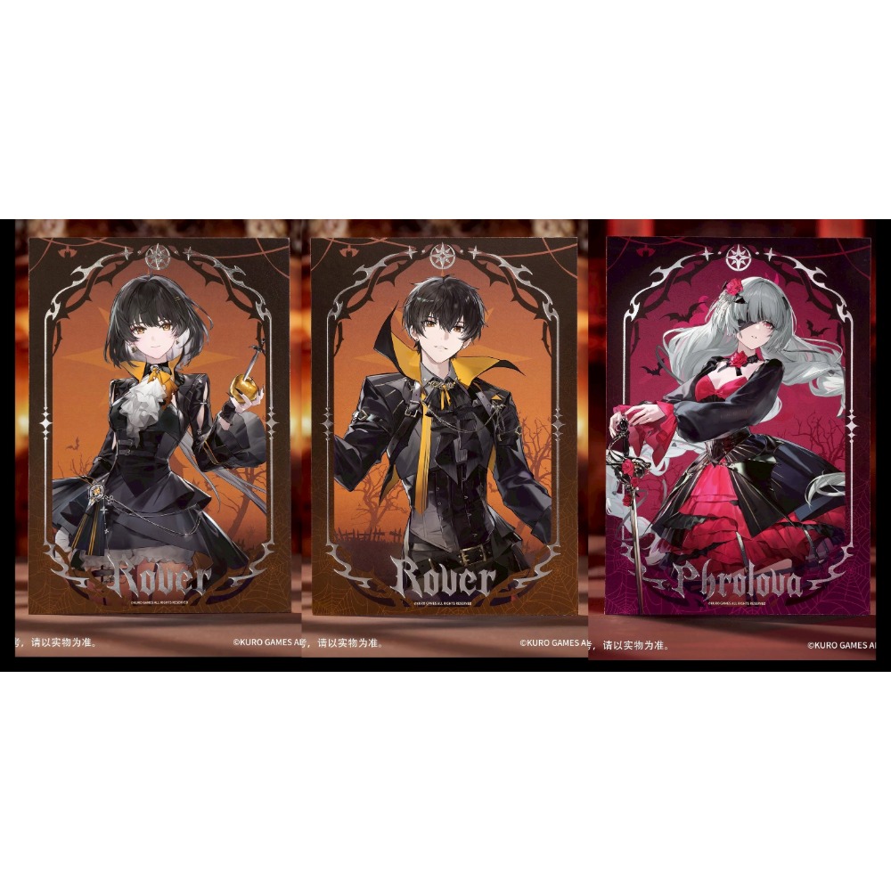 【預購】鳴潮官方周邊 弗洛洛 男漂 女漂 阿布 立牌 徽章 鳴潮 周邊-規格圖1