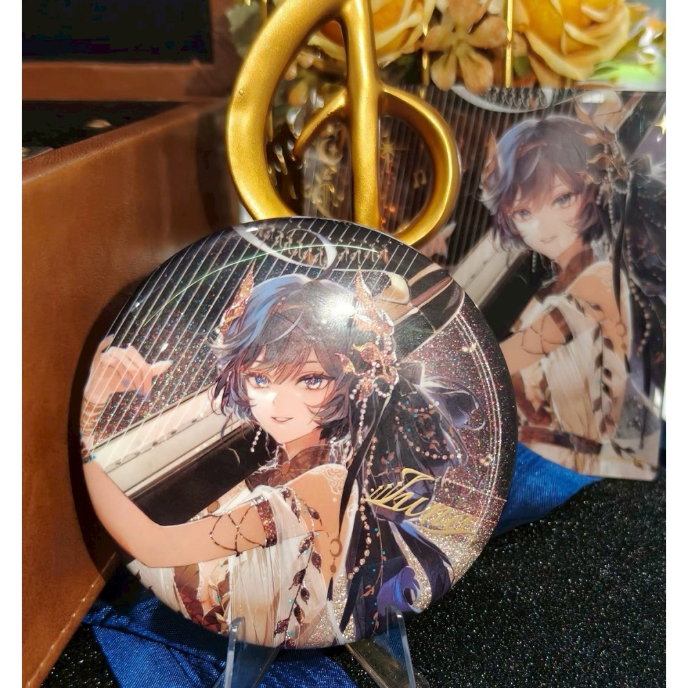 【預購】鳴潮 鳴樂之時 守岸人卡提希婭 今汐 尤諾 徽章 立牌  壓克力磚-細節圖4