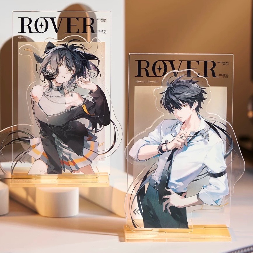 【預購】鳴潮 終端回響 漂泊者 男漂 女漂 徽章 立牌 壓克力磚 色紙-細節圖5