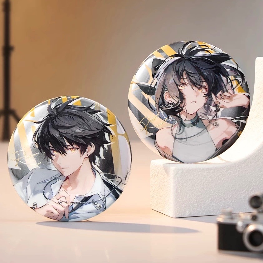 【預購】鳴潮 終端回響 漂泊者 男漂 女漂 徽章 立牌 壓克力磚 色紙-規格圖10