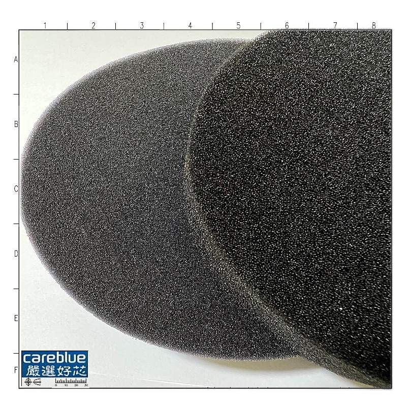 抗老化超高密水洗黑棉 中高密度 超高密度 伊萊克斯吸塵器濾棉同級-細節圖2