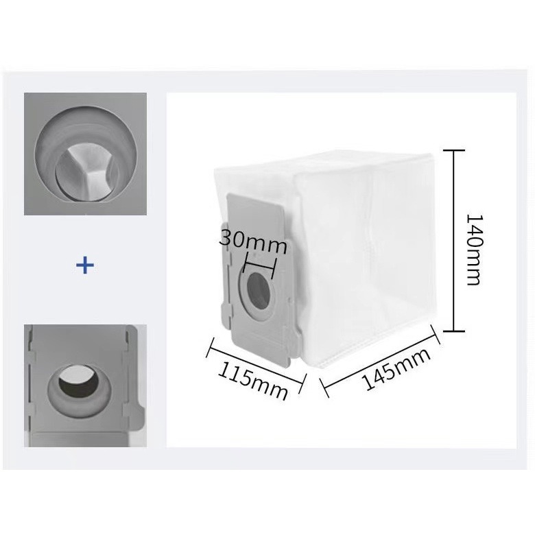 10送2 iRobot 掃地機器人 配件 i3+ i4+ i7+ E5 E6 S9 S9+ 濾網 濾袋 集塵袋-細節圖4