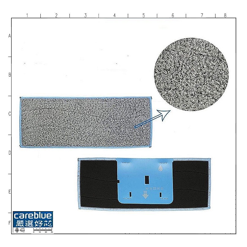 適配 IRobot M6 擦地機拖地機器人 濕擦 乾擦 清潔布 拖布 耗材 抹布 配件-細節圖2