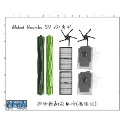 iRobot Roomba S9 s9+系列掃地機 副廠 配件 套裝組合 集塵袋 濾網 邊刷 滾刷-規格圖7