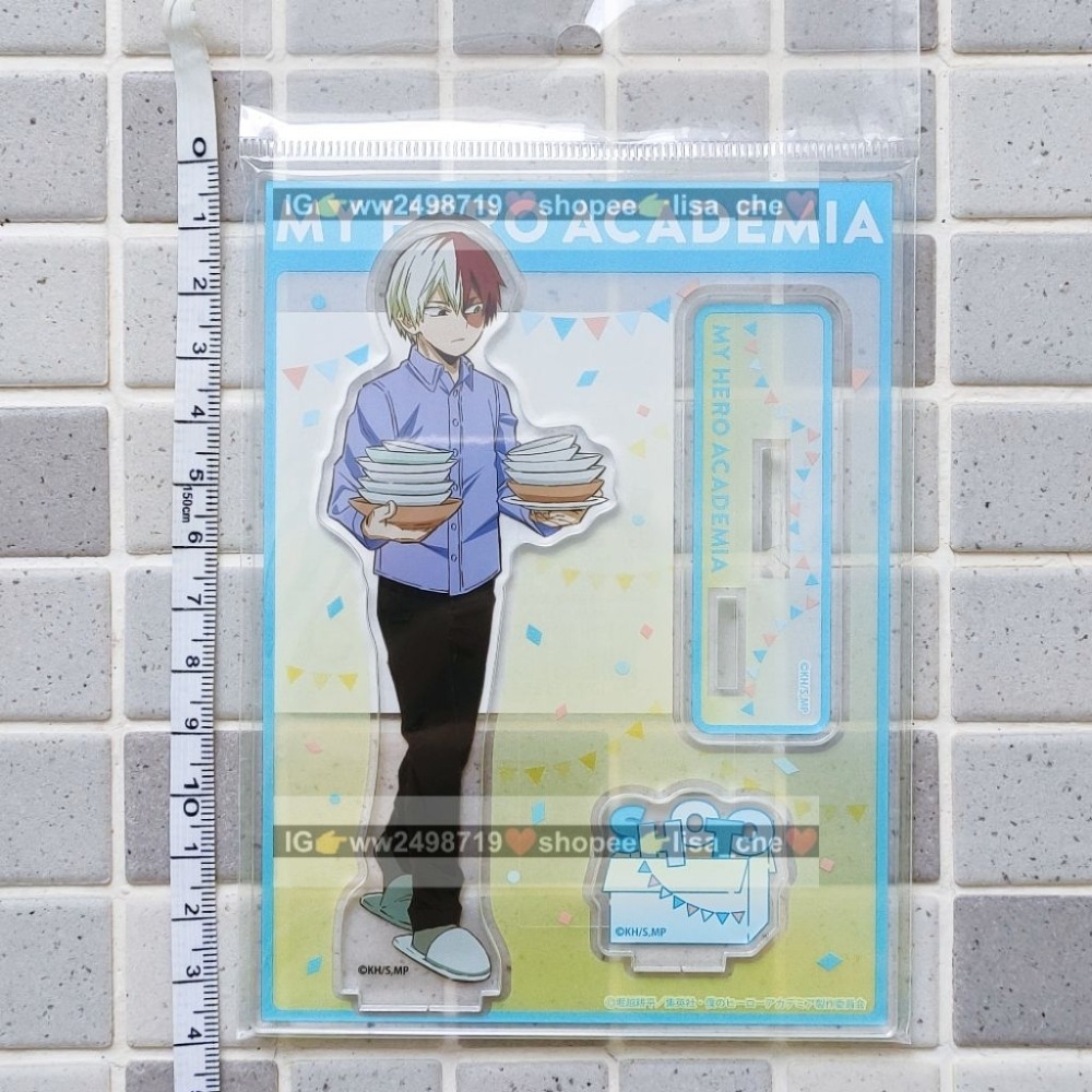 日本帶回 我的英雄學院 生日派對 立牌 閃徽 徽章 色紙 立牌 資料夾 派對 綠谷 爆豪 轟 麗日 蛙吹 瀨呂-規格圖1