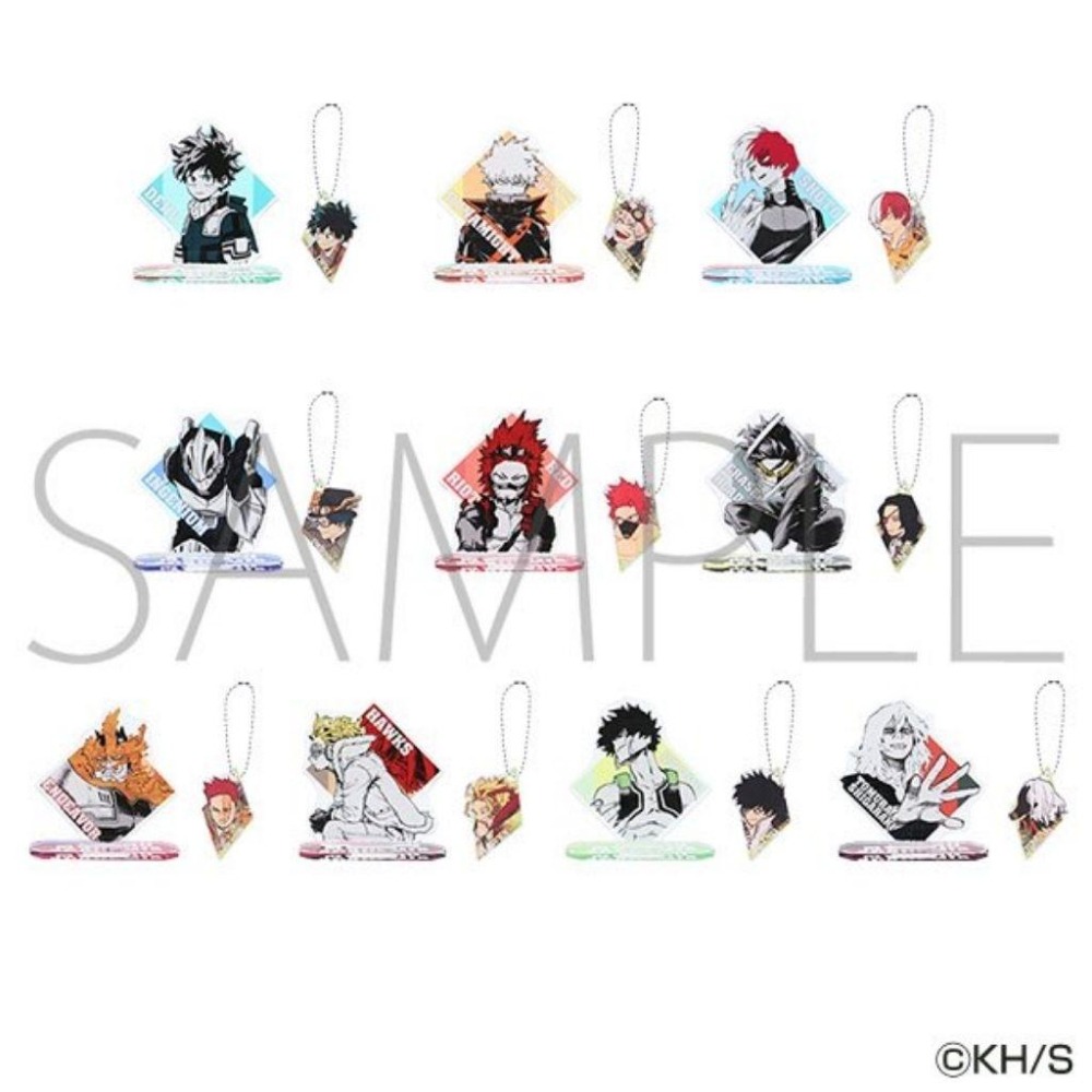 我的英雄學院 JS 盲抽 壓克力立牌 吊飾 十傑 冬十傑 蒸汽龐克 豹式 綠谷 爆豪 轟 霍克斯 相澤 切島 心操 上鳴-細節圖3