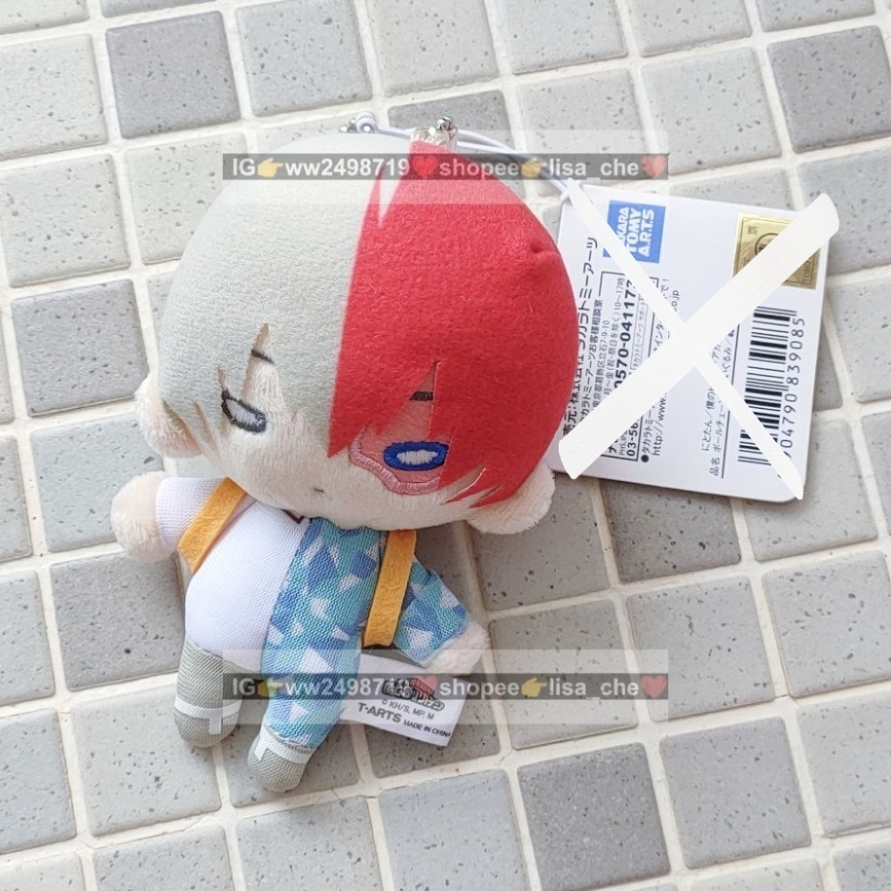日本帶回 我的英雄學院 豆豆眼 娃娃 吊飾 爆豪 綠谷 轟 幼年 工裝 劇場版 潛行服 戰鬥服 大爆殺神 野外訓練-規格圖9