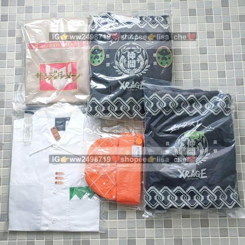 現貨 聯名 JOJO XRAGE 襯衫 三明治包 米斯達帽 DIO 連帽衫 喬魯諾 防風外套 側背包 斜背包 喬斯達-細節圖2