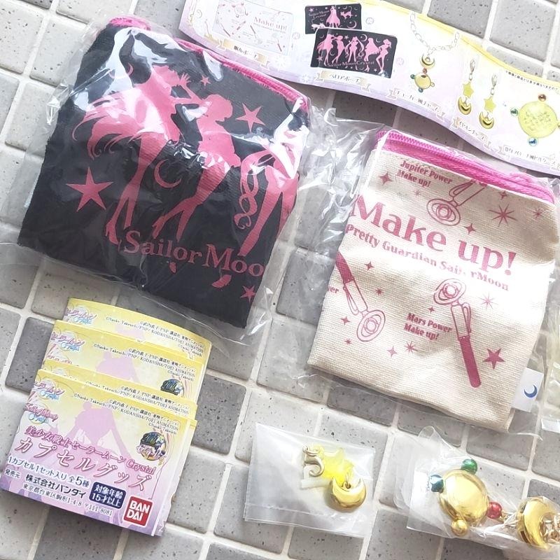 絕版現貨 第二代 BANDAI 美少女戰士 轉蛋 小兔 變身配件 月光仙子 化妝包 變身器 耳環吊飾 鍊子小物 月光仙子-細節圖5