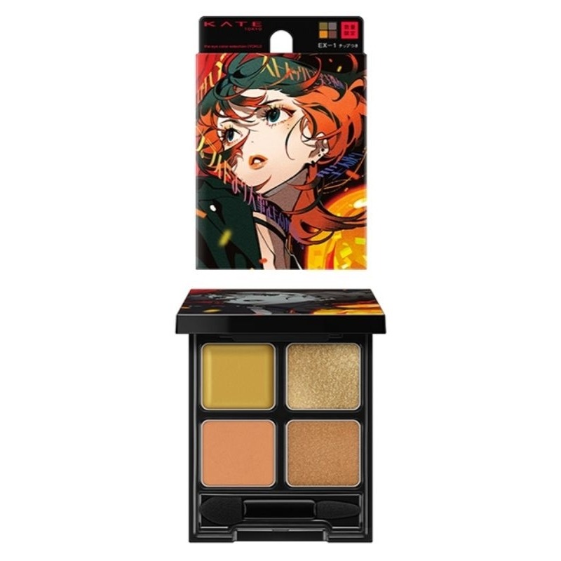 現貨 日版 Eve Kate 米山舞 Greed Collection 欲 YOKU 化妝品 眼線筆 眼影盤 粉餅 高光-規格圖9