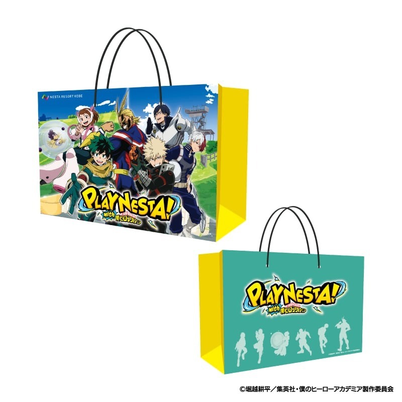 我的英雄學院 PlayNesta 神戶 遊樂設施 立牌 極光徽章-規格圖1