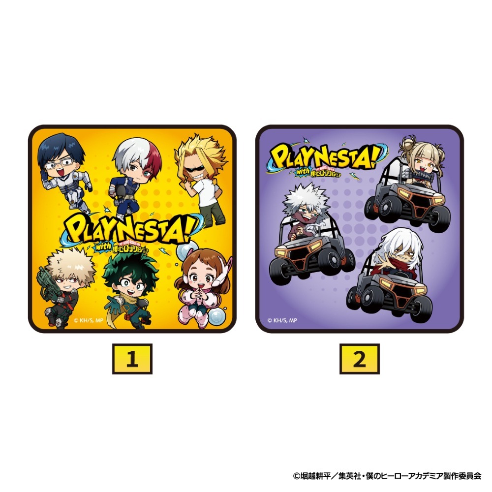 我的英雄學院 PlayNesta 神戶 遊樂設施 立牌 極光徽章-規格圖1