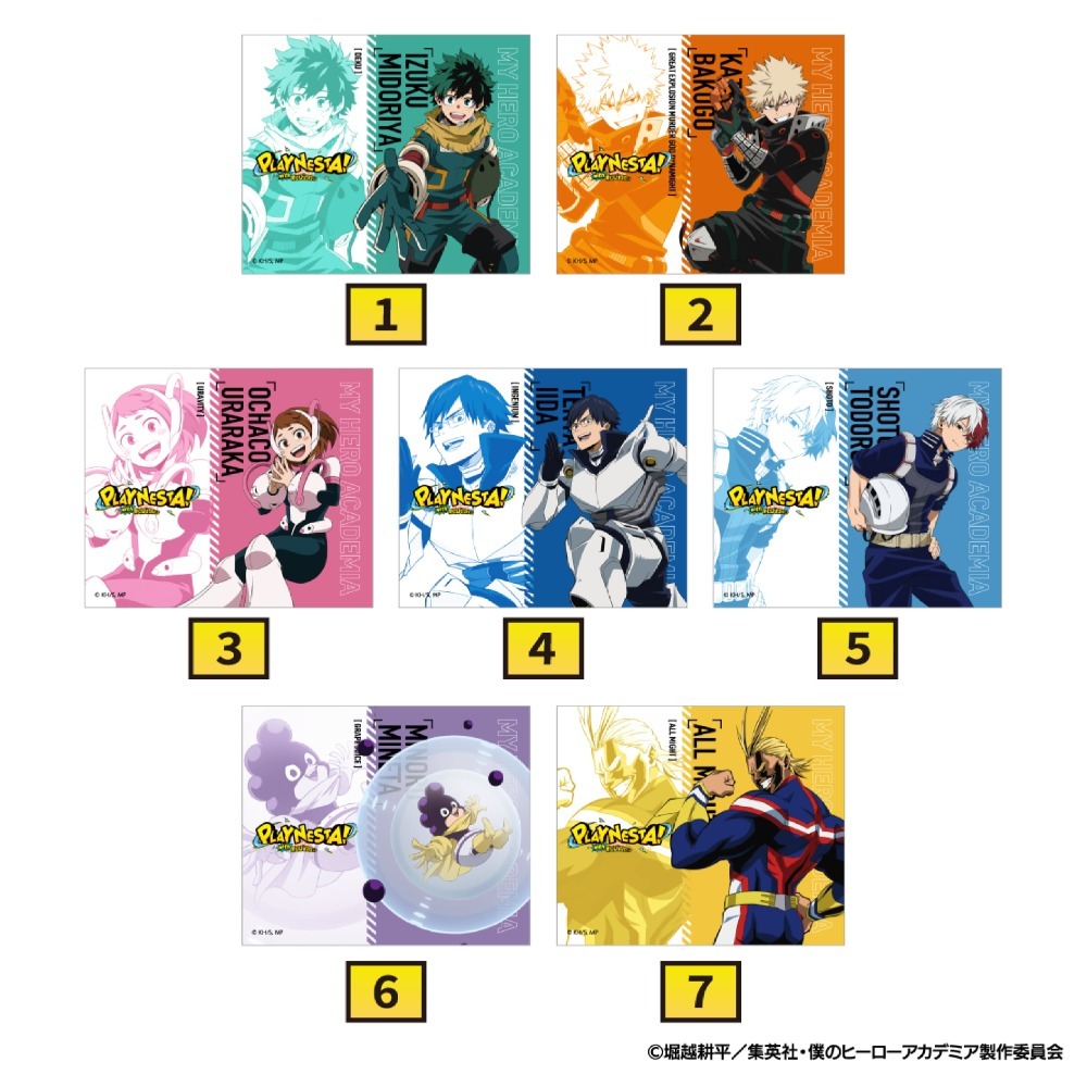 我的英雄學院 PlayNesta 神戶 遊樂設施 立牌 極光徽章-規格圖1