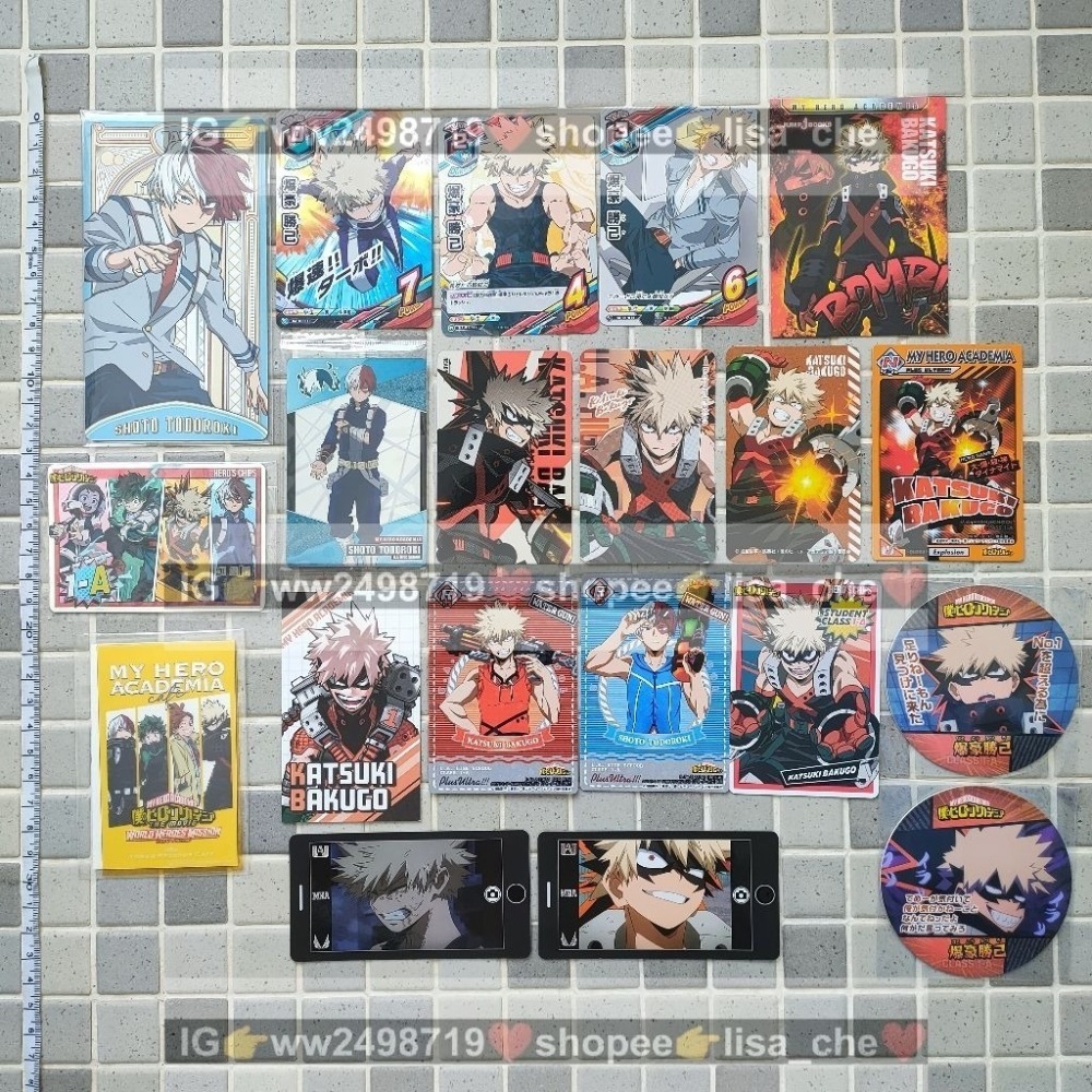 小卡-1 我的英雄學院 JS 劇場版 特典 金屬卡 卡牌 透卡 名場面 綠谷 爆豪 轟 氣球 餅卡 烤肉 吹泡泡 水槍-細節圖3