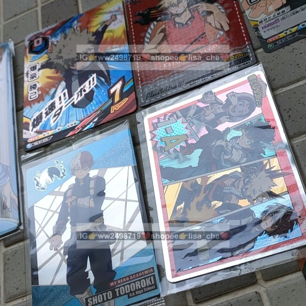 小卡-1 我的英雄學院 JS 劇場版 特典 金屬卡 卡牌 透卡 名場面 綠谷 爆豪 轟 氣球 餅卡 烤肉 吹泡泡 水槍-細節圖5